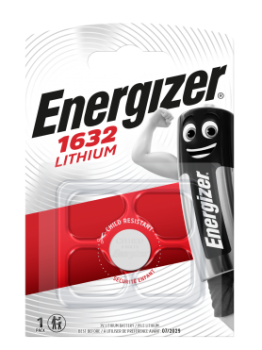 ENERGIZER® Lithium Knopfzelle 3V CR1632 1er Blister